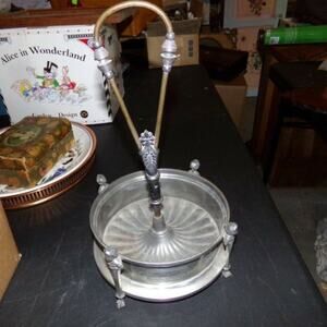 VICTORIAN SILVERPLATE? CRUET CONDIMENT